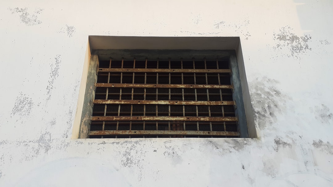 Metal Window Ventilation Background